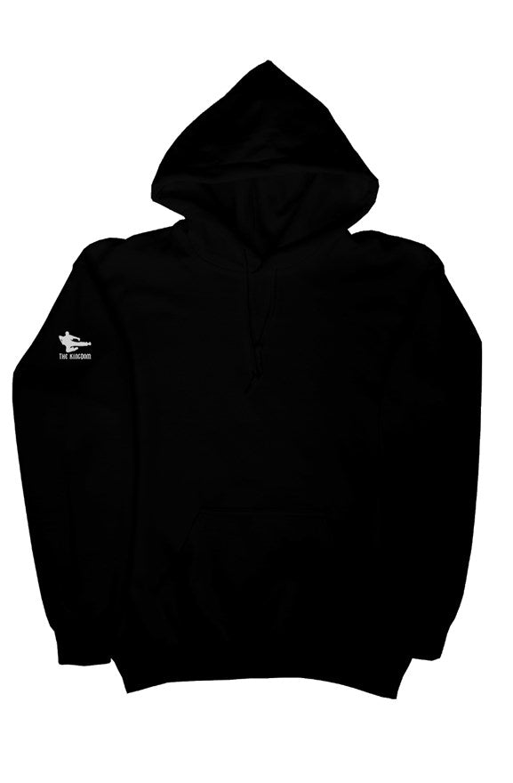 gildan pullover hoody black